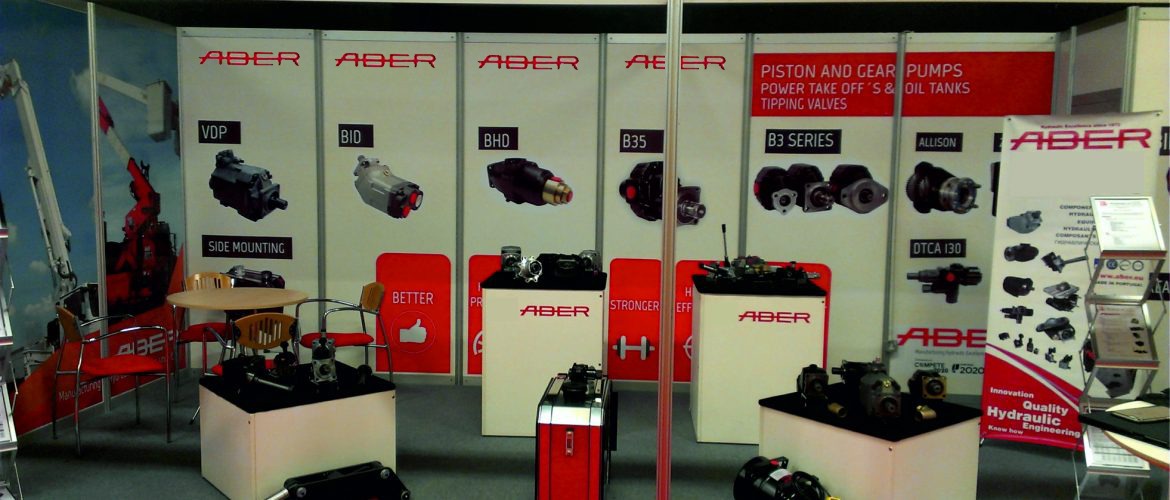 ABER Stand at Tip Ex UK Exhibit